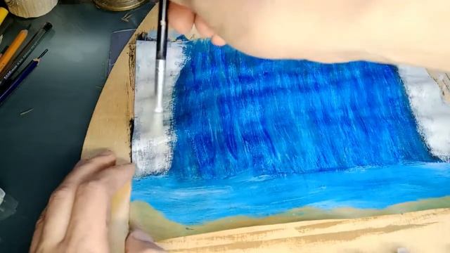 Как рисовать водопад смотреть онлайн