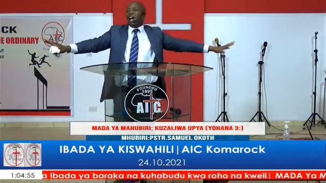 KISWAHILI SERVICE|24.10.2021 - AIC Komarock Church Live Stream смотреть онлайн