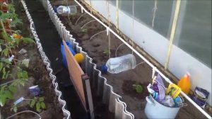 Полив капельно струйный, для теплиц из ПП труб Часть 3