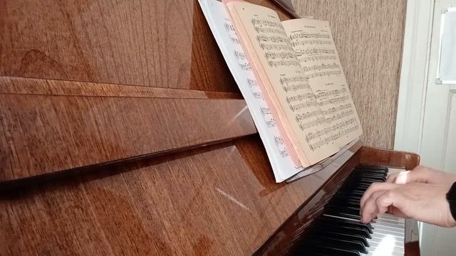 У. Гаджибеков. Вечер настал.