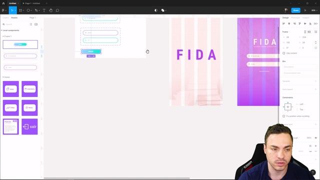 Interactive Components no Figma (hover botão figma ) - Tutorial Completo | Curso de FIgma смотреть онлайн