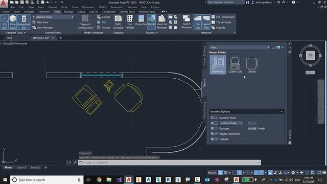 AutoCAD 2020: Blocks Management смотреть онлайн