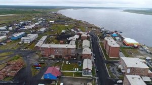 Хатанга с высоты птичьего полета