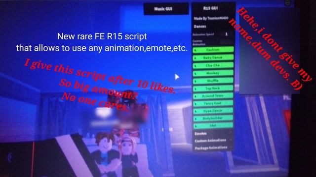 OP FE R15 animation script смотреть онлайн