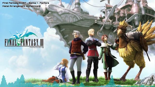 Final Fantasy III - Battle 1 【Intense Symphonic Metal Cover】 смотреть онлайн