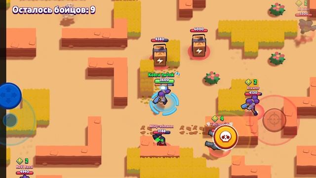 Очень жёсткий баг с шелли в Retro Brawl. смотреть онлайн