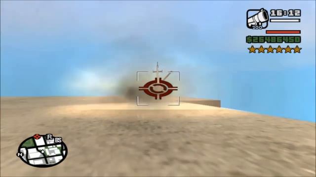 GTA San Andreas 6 Stars Wanted (Bazooka Mode) смотреть онлайн