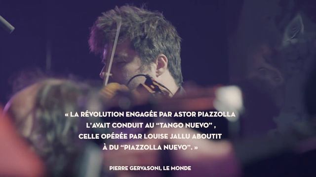 TEASER LOUISE JALLU - PIAZZOLLA NUEVO - PHILHARMONIE DE PARIS смотреть онлайн