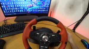 Logitech Formula Force Ex E-UM14. Один из лучших рулей до 500 рублей.