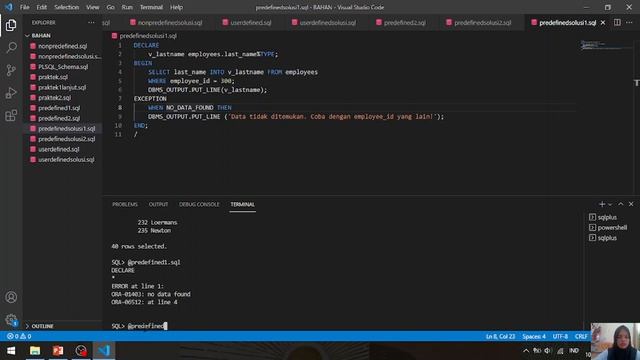 Exception Handling смотреть онлайн