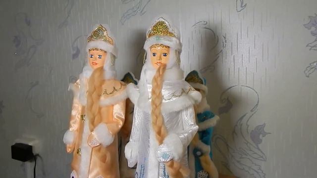 Снегурочка 38 см. Белый , розовый цвета смотреть онлайн