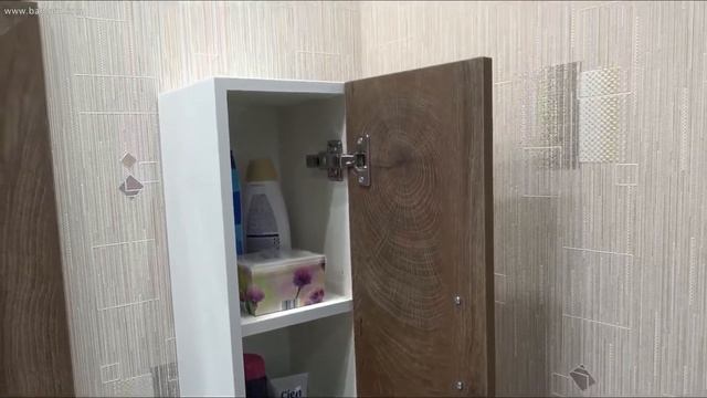 Мебели за баня. Шкаф Касерта 60 см. смотреть онлайн