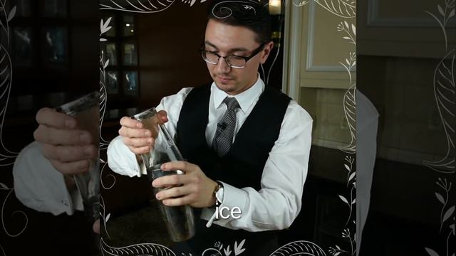 New Years cocktail: 'Flamed orange peel' spiced ginger margarita смотреть онлайн