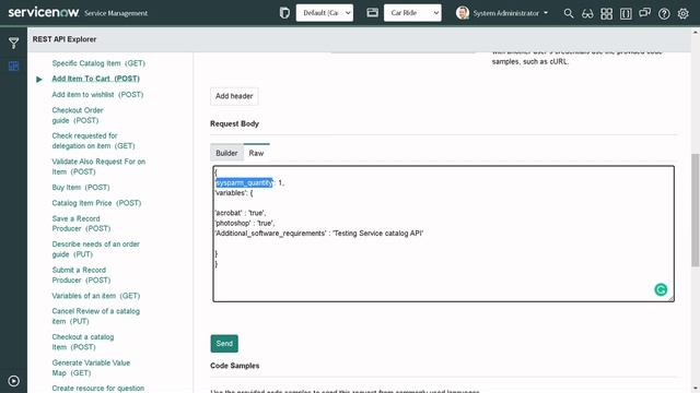 ServiceNow Use Service catalog API to Submit request | ServiceNow Request Management demo смотреть онлайн