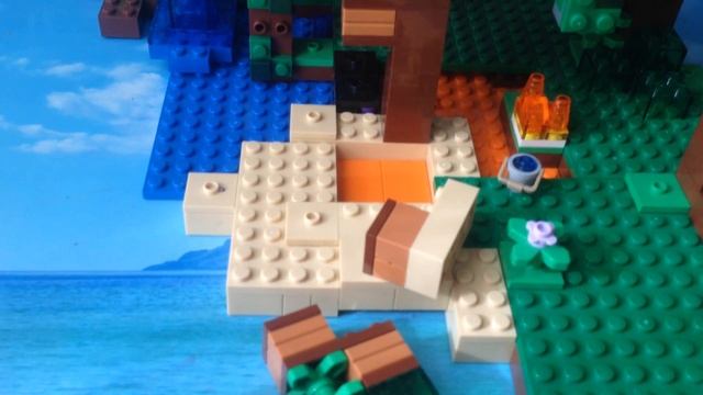 Обзор Лего Майнкрафт домик на дереве в джунглях смотреть онлайн