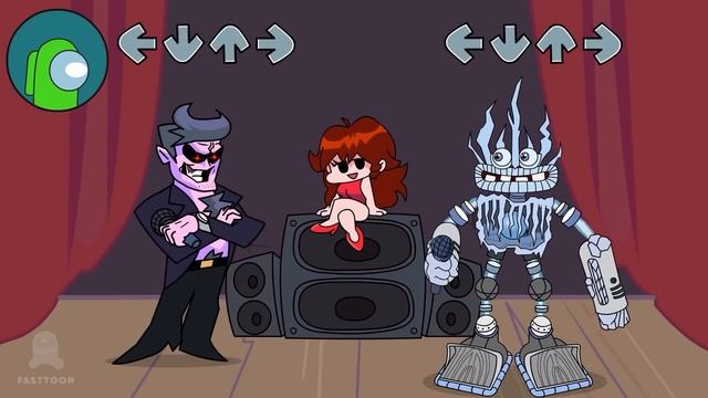 Wubbox in Color or Die: Mini Crewmate and Wubbox in Spooky Roblox Color or Die | Among Us Animation смотреть онлайн