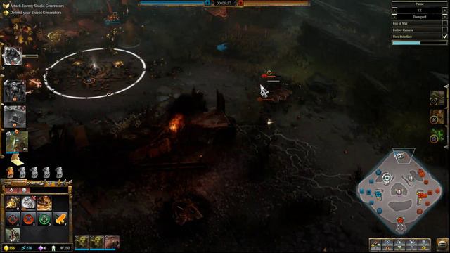 Warhammer 40K: Dawn of War 3 / Blood Knights / 1vs1 game 12 / For the Emperor and Sanguinius! DEATH смотреть онлайн