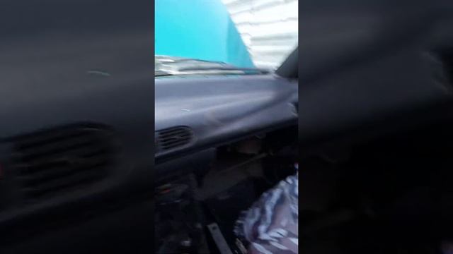 как снять весь корпус печки на Мазде 121 смотреть онлайн