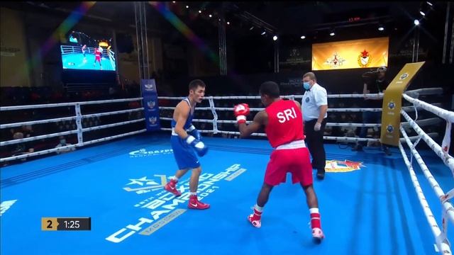 QF (52kg) BANDARA M. Vidanalage Ishan Ranje (LKA) vs ABDIKADIR Damir (KAZ) | CISM 58th World смотреть онлайн