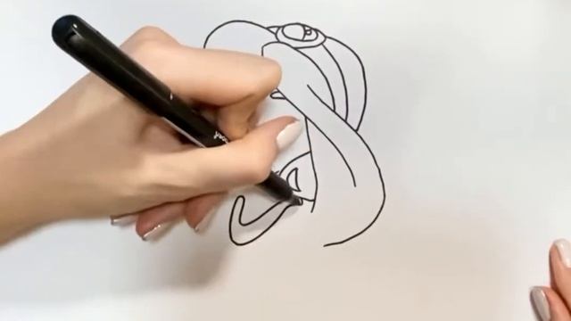 Как нарисовать принцессу Жасмин?