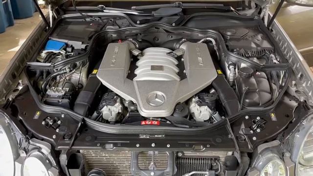 2007 MB E63 AMG Wagon Coldstart смотреть онлайн