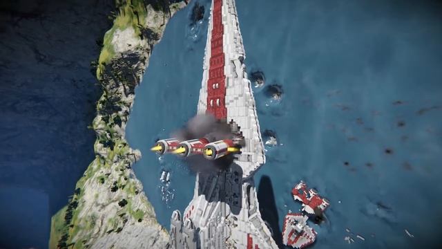 Things Crashing Into Things - Space Engineers! 19 #shorts #starwars #space смотреть онлайн