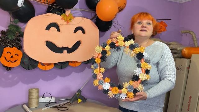 Веночек из шишек+БОНУС как покрасить шишки смотреть онлайн