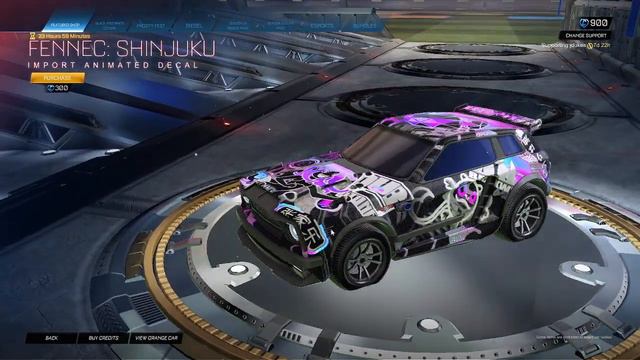 Rocket League Item Shop *IMPORT* Shinjuku Animated Fennec Decal (December 25th, 2023) смотреть онлайн
