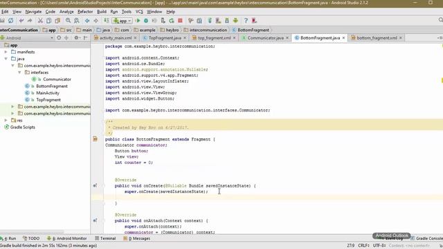 #3 Android Fragments tutorial series - 8 - Save Instance State in Fragment смотреть онлайн