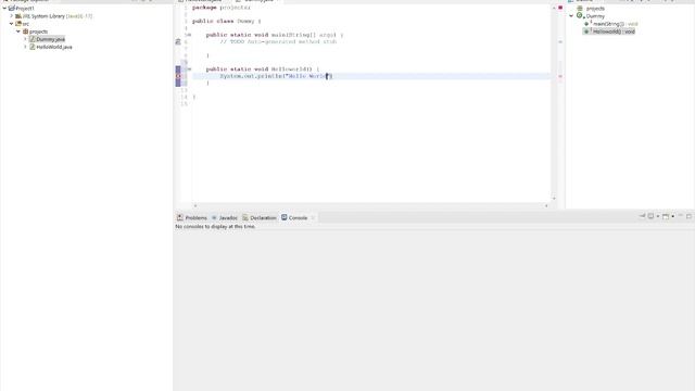 Method Calling in Java смотреть онлайн