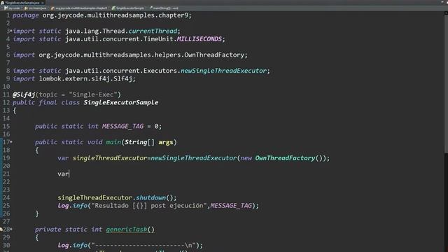 Programación Multi-THREAD en Java | Single Thread Executor смотреть онлайн