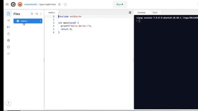 C Programming Skills Using Replit.com - Replit Intro смотреть онлайн