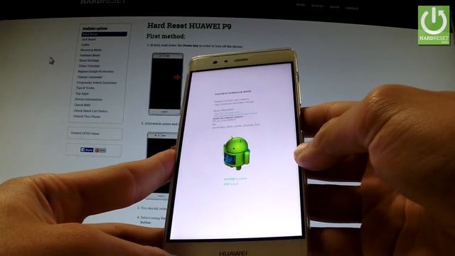 How to Enter / Quit Fastboot & Rescue Mode in HUAWEI P9 смотреть онлайн