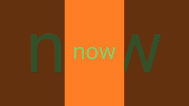 Английское слово 'NOW' #английский смотреть онлайн