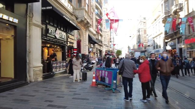 ?? Istiklal Street | Walking Tour Istanbul Turkey смотреть онлайн