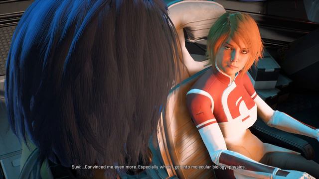 Mass Effect Andromeda: Confessing to Suvi she's cute and that I like seeing her смотреть онлайн
