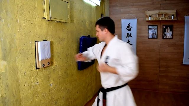 Железная рука / Набивка рук на макиваре кекусинкай карате / Gasket hands on the makiwara kyokushin смотреть онлайн