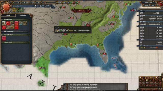 Cherokee No Trail Of Tears 15 - Achievement in Conquest Of Paradise Europa Universalis 4 смотреть онлайн