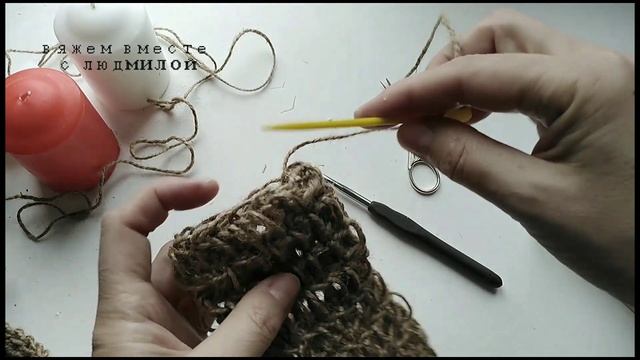 Зачем вам это? Как использовать джут в хозяйстве. Вязание. смотреть онлайн