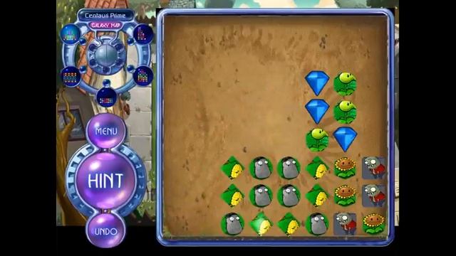 Bejeweled 2 Deluxe Mod Plants vs Zombies (Demo) смотреть онлайн