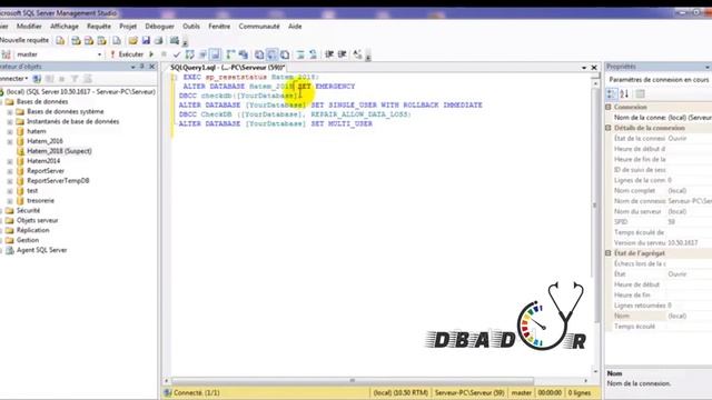 How to Recover Suspect or Recovery Pending Databases in SQL Server #sqlserver #mssqlinterview #sq смотреть онлайн