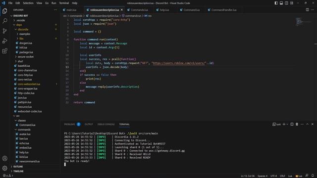Making API requests | Discordia Tutorial #6 смотреть онлайн