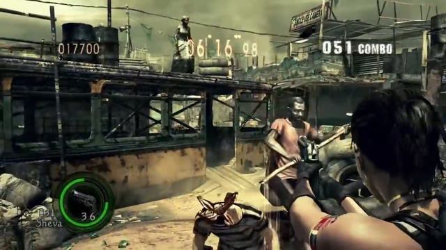 Resident Evil 5 PS4 Mercenaries United | Public Assembly Solo 795k Sheva BSAA смотреть онлайн