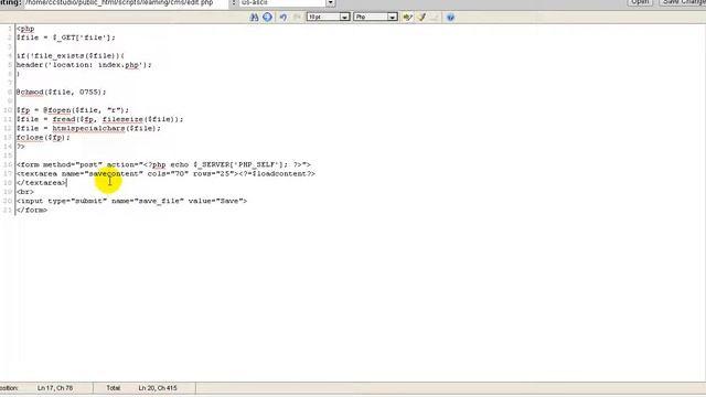 Tutorial CMS #2 - (php tutorial for beginners) смотреть онлайн