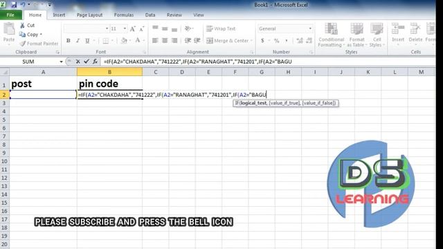 How to extract the post & pin Code in Advance Excel || IF Formula on post zip code || IF Formula || смотреть онлайн