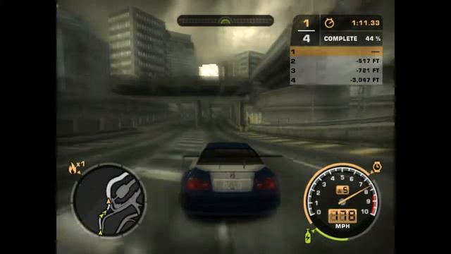 Need For Speed MostWanted 2005 :DESAFIO DO BURGER KING смотреть онлайн