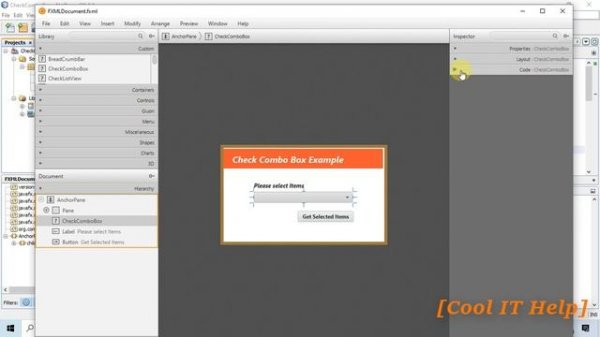 ControlsFX's CheckComboBox | How to use CheckComboBox  in JavaFX?
