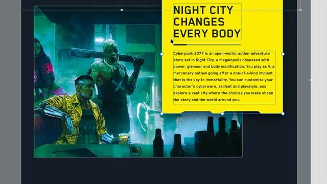 Cyberpunk 2077 Web Design Speed Design смотреть онлайн