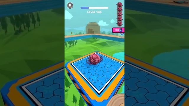 Going Balls Super Speed run Gameplay New Update Level 1385 смотреть онлайн