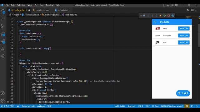 JSON Data Transfer made easy | Flutter Course смотреть онлайн